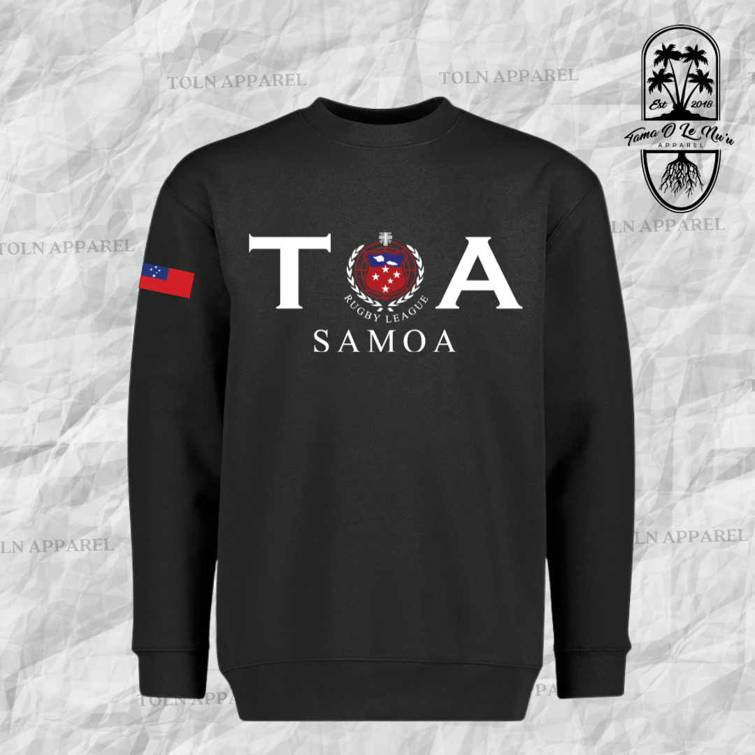 *LIMITED EDITION* ADULTS TOA SAMOA CREWNECK JUMPERS