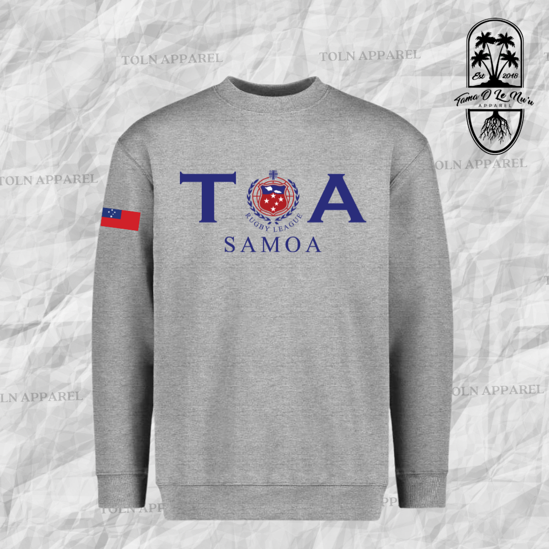 *LIMITED EDITION* ADULTS TOA SAMOA CREWNECK JUMPERS