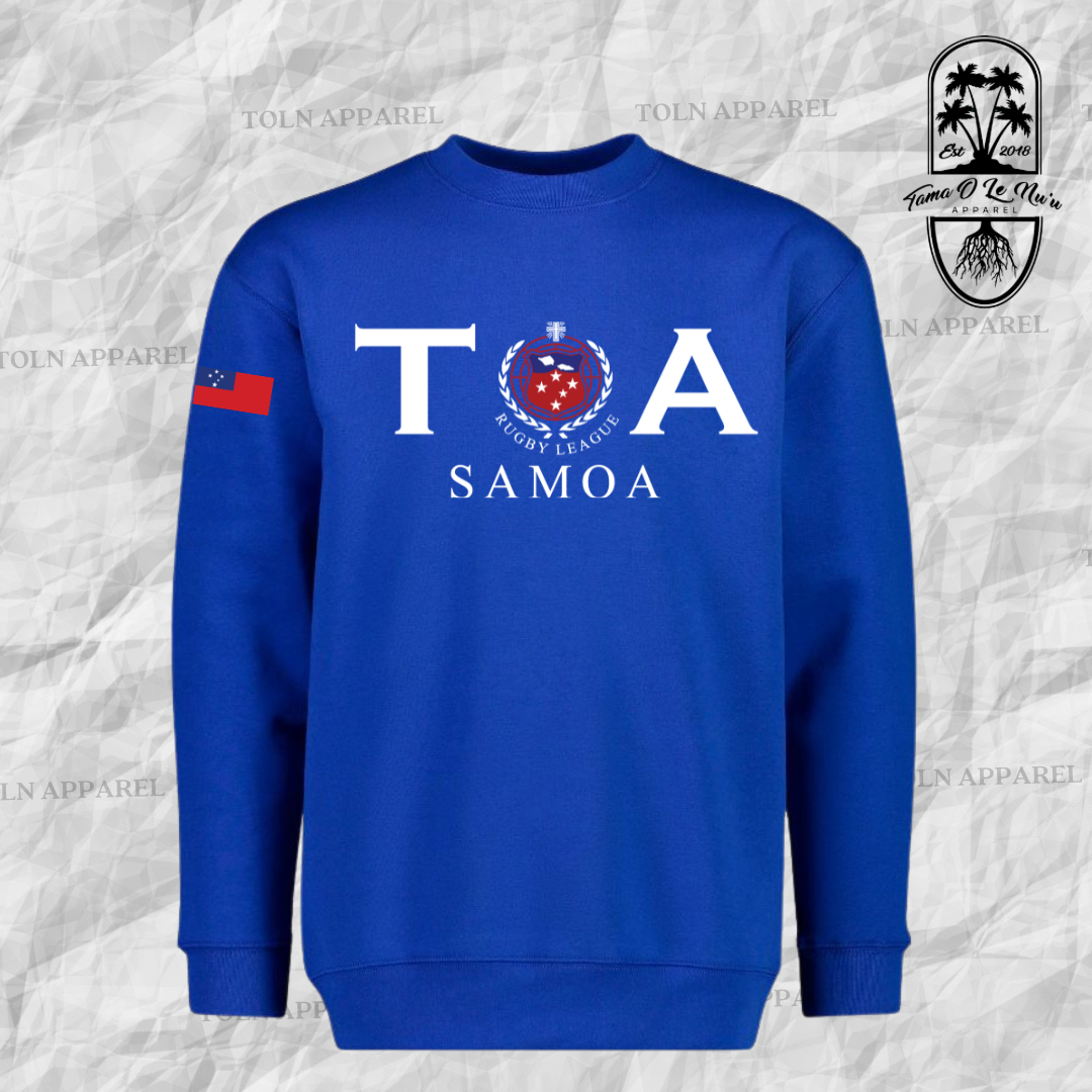 *LIMITED EDITION* ADULTS TOA SAMOA CREWNECK JUMPERS